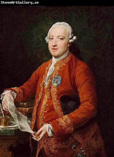 Pompeo Batoni Portrait of Jose Monino, 1st Count of Floridablanca